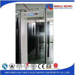 6 Zones Door Frame Metal Detector Walk Through Scanner Metal Detectors For