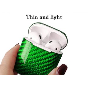 Anti Fall Comfortable Real Carbon Fiber Airpods Case