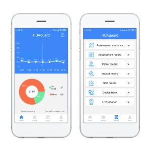 IP68 Digital Guard Tour System Security Protection Equipment Multifunctional