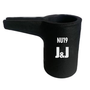 China Design Flexibility Heat Resistance Metal Saving Metal Melting Silicon Carbide Graphite Crucible With Pouring Nozzle on sale