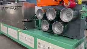PET Package Strap Band Extrusion Line with 90mm Screw Diameter PET Strapping
