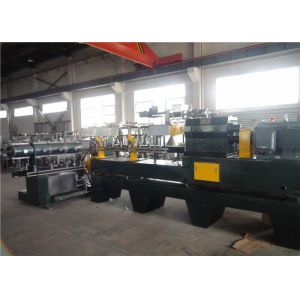 Two Stage Carbon Black Filler Masterbatch Machine Water Ring Hot Cutting Way