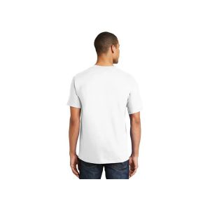 White Cool Men's T - Shirts Blank Soft Crew Neck , Make Your Own Tee Shirt