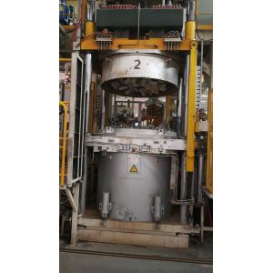 China 800KG Rotary Aluminum Holding Furnace For Melting Liquid Aluminium Melting on sale