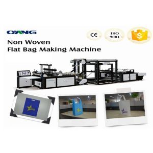 Ultrasonic Non Woven Bag Making Machine / Non Woven Shopping Bag Making