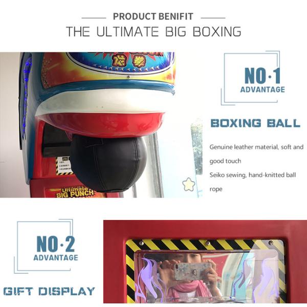 Hot Sale Ultimate Big Punch Boxing Arcade Machine Made In China