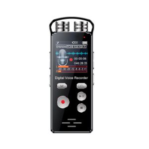Cheap 8GB USB LCD Digital Voice Recorder with 1536kbps Multifunction Supports MP3 Player and Dictaphone Records in WAV REC Format for sale