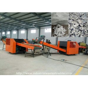 China Medical Protective Clothing Rag Cutting Machine PP / SMS / Laminated Nonwoven Shredder on sale