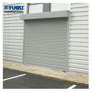 China Automatic Steel Fire Rated Roller Shutter Door 3 Phase Insulated 380V on sale