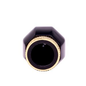 Customized Hanging Plating zinc Alloy 65g Zamak Perfume Caps