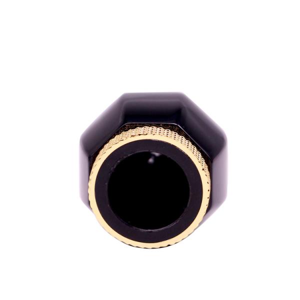 Customized Hanging Plating zinc Alloy 65g Zamak Perfume Caps