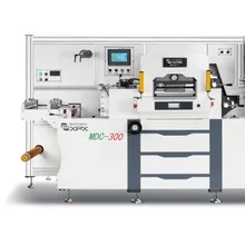 Automatic PLC Controlled Rotary Die Cutting Machine Precision Cutting Speed