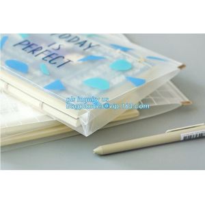 transparent slider zipper bag for clothes, customized plastic slider zipper bag