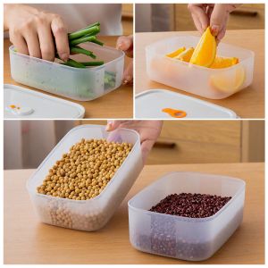 3L Plastic Lunch Containers Stackable Plastic Pack Lunch Box