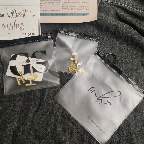 OEM / ODM Plastic Zipper Bag Pouch PVC Printed Voltage Bag Customized