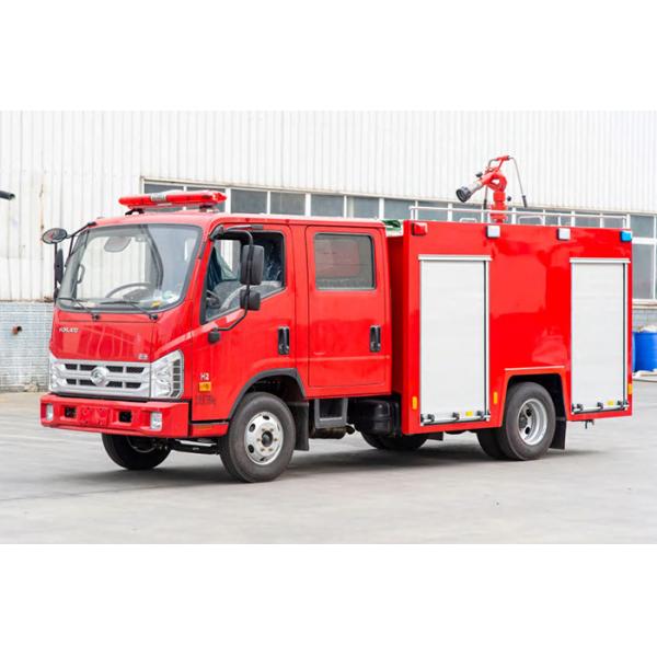 Quality Foton Water Tender Small Fire Fighting Truck with Double Row Cabin wholesale