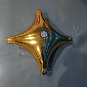 New Design Inflatable Mirror Star Air Sealed Hanging Inflatable Star Balloon For