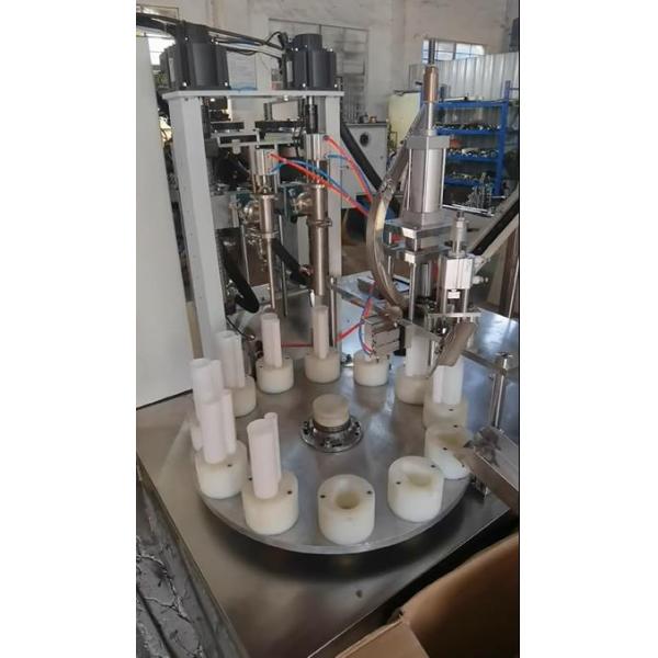 Automatic Empty Two Component Silicone Sealant Cartridge Filling Machine 400ml 1:1