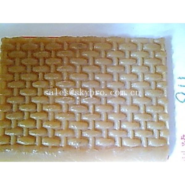 Quality Durable Natural crepe boot sole / Shoe Sole Rubber Sheet reed mat pattern wholesale