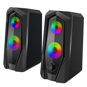RGB Gaming Computer Speaker USB Laptop Small Audio Super Volume Desktop