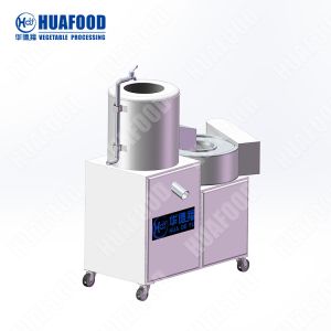 Combined Peeling Cutting Slicing Plantain Vegetable Washing Machine