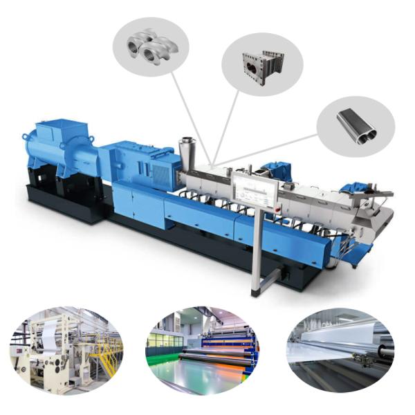 China Manufacturer Double Screw Extruder Machine Spare Parts Screw Segment for Lithium Battery