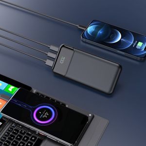10000mAh Fast Charger Power Bank Portable 22.5W Power Bank With Digital Display