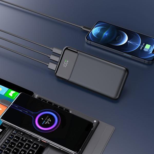 10000mAh Fast Charger Power Bank Portable 22.5W Power Bank With Digital Display