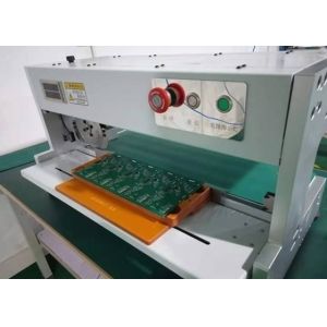 Cheap 500-800μM PCB Depaneling Equipment Low Force Stress Moving Circular Blade AC 110/220V HS-203 for sale