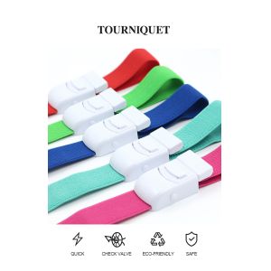 Soft Plastic Buckle Class I 40cm Emergency Medical Tourniquet