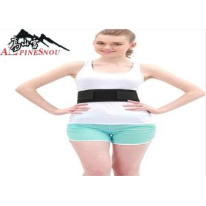 Magnetic Self Heating Tourmaline Belt , Tourmaline Waist Belt Neoprene Cloth