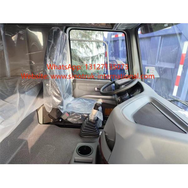 RHD 6×6 10wheels White HOWO Tipper Truck Full Drive High Horsepower 380HP