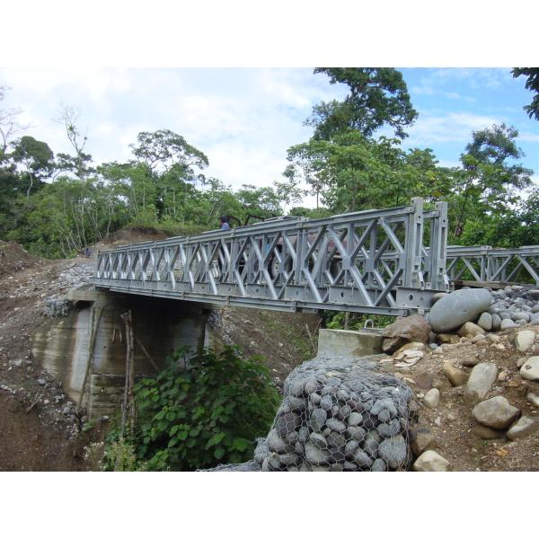 Quality Cable Stayed Steel Girder Bailey Bridge With High Performance wholesale