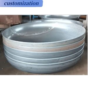 Excellent Welding Connection Q235 Ss304 Ellipsoidal Dished End Hemispherical