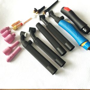 Air Cooled Tig Welding Torch WP26 4m 8m Length With 60 Degree Duty Cycle