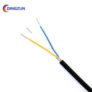 HEAT 205 MC 3 Cores FEP Insulated Shielded Tinned Copper Cable For Elctronic