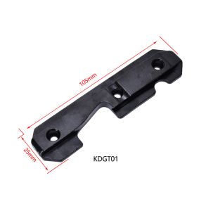 25MM Width Base Adapter for Easy Mounting on 11mm Slot Tactical Optics Accessory