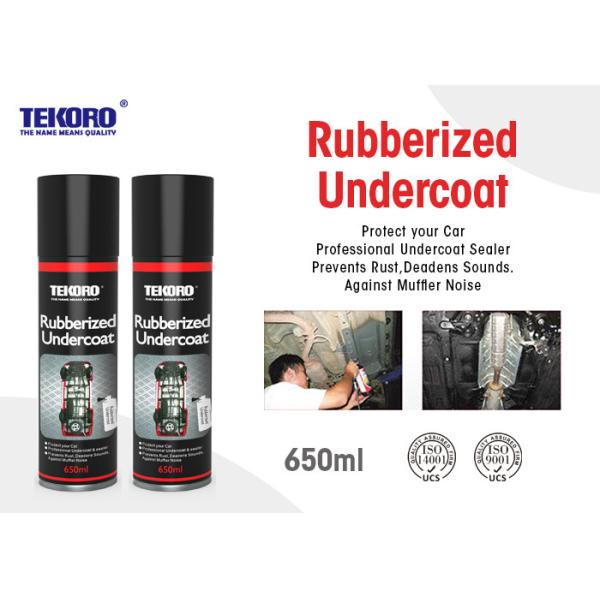 Quality Rubberized Undercoat , Car Care Spray For Resisting Chipping / Abrasion / Corrosion wholesale