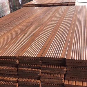 Eco-Friendly Anti-Corrosion Bamboo Plastic Composite Decking with Flat Surface