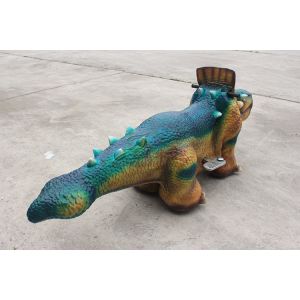 Indoor / Outdoor Life Size Animatronic Dinosaur Ride Custom Design Support