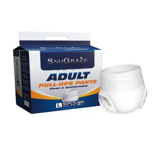 China High Absorbency Cotton Soft Adult Pull Up Pants Diapers for Active and Busy Adults on sale