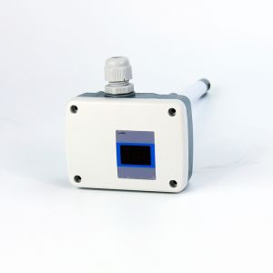 RS485 modbus 4-20mA duct mount HAVC air velocity transducer/transmitter wind