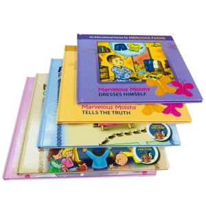 CMYK Photo Board Book Printing , Thick Hardback Book Printing And Binding
