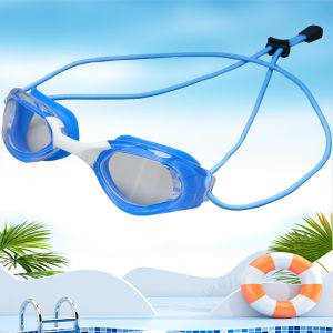 Ultra - Clear Wide - View Swim Goggles with Anti - Fog & UV Protection adult