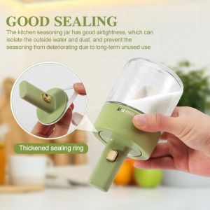 Customized Packaging Airtight Clear Seasoning Spice Container Glass Condiment