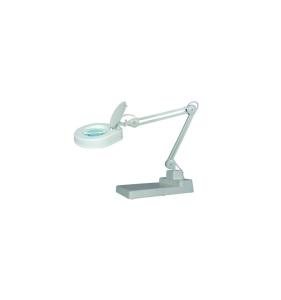 Cheap 80 LEDs Magnifying Desk Lamp , White Lighted Magnifying Reading Lamp With Base for sale