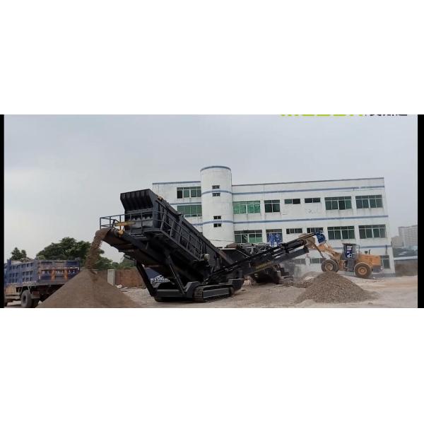 Crawler Mounted Mobile Crusher Plant Portable Stone Impact Crushing Plant 250TPH