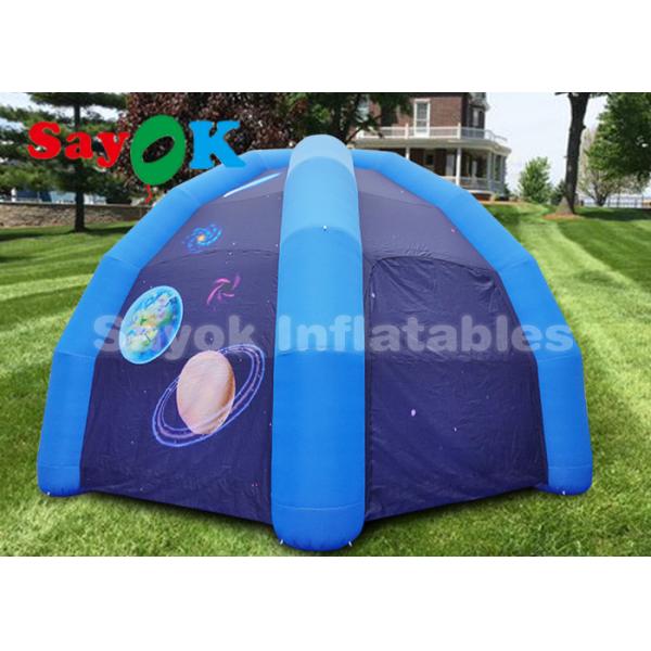 Quality Inflatable Globe Tent Giant Inflatable Spider Tent Camping With Air Blower For Exhibition / Trade Show wholesale