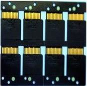 SG Card Ultra Thin PCB Board Thickness 0.25mm Thin Plate ENIG Surface Finishing