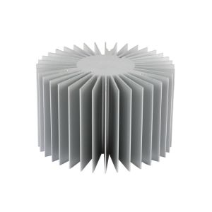 Cheap Lightweight Extrusion Aluminum Heatsink Profiles Sandblasting For Enhanced Durability for sale